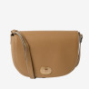 Mac Douglas - Sac besace cuir Courchevel Rhodes noix marron